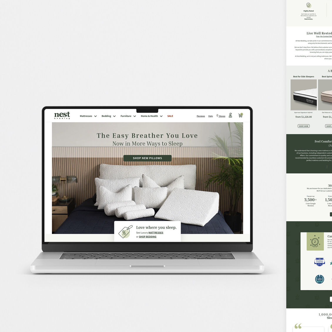 Nest Bedding
